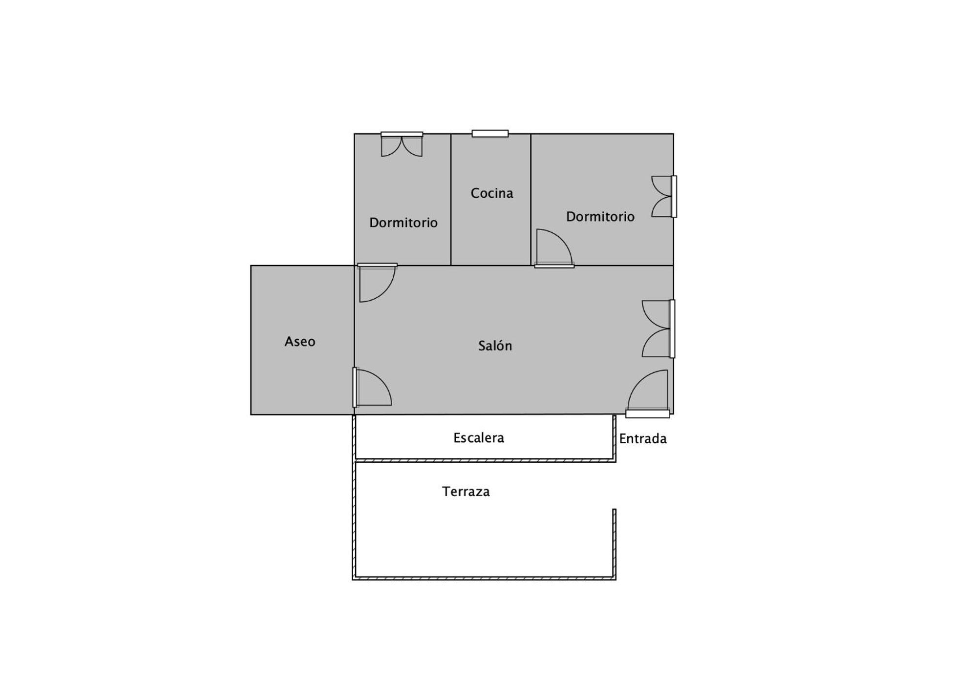 Tradicional Apartamento Central De 2 Camas Dobles 贝纳尔马德纳 外观 照片